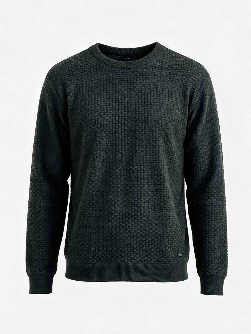 Men’s 100% Cotton Round Neck Long Sleeve Regular Fit Sweater