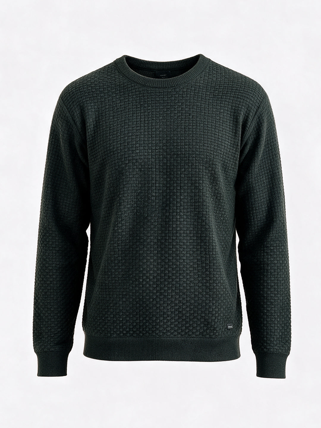 Men’s 100% Cotton Round Neck Long Sleeve Regular Fit Sweater
