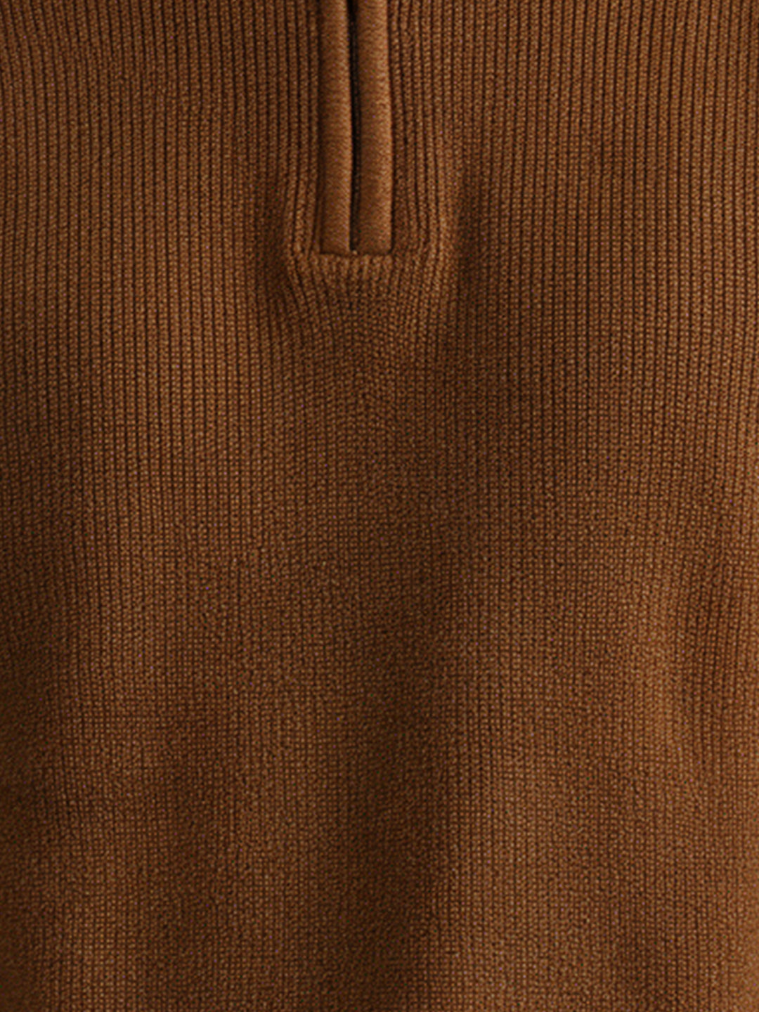 Men's 100% Cotton Self Design High Neck Long Sleeve Sweater