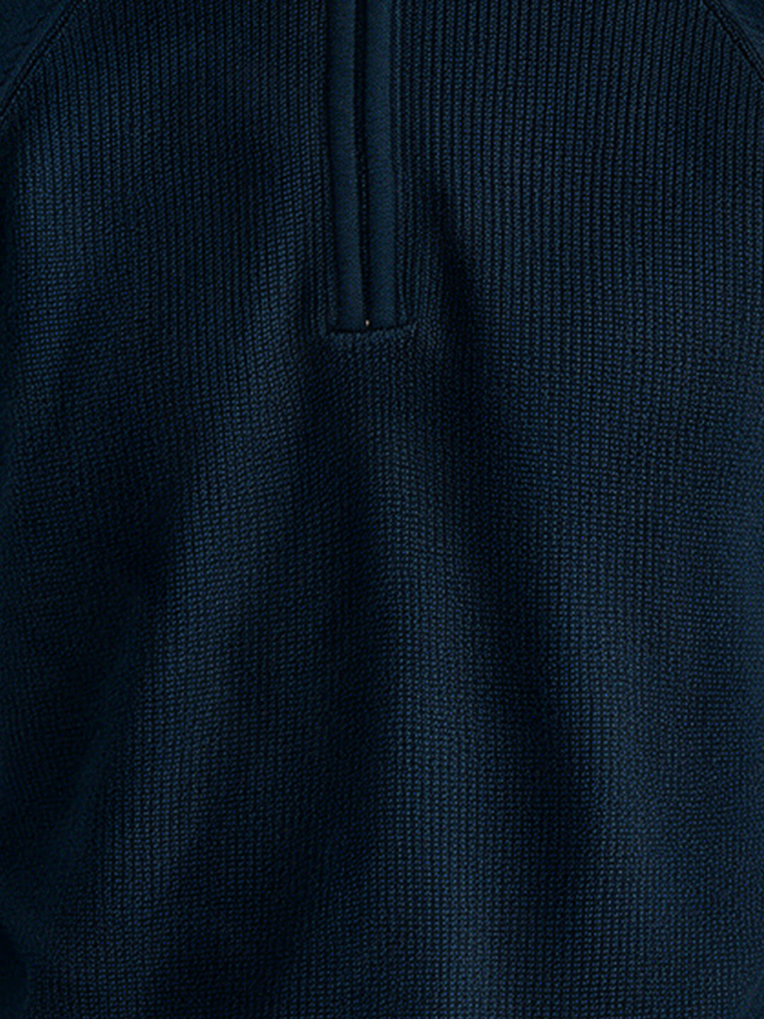 Men's 100% Cotton Self Design High Neck Long Sleeve Sweater