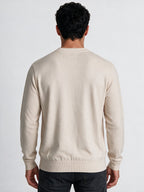 Men's Striped Round Neck Full Sleeve Cotton Sweater