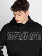 Mens Solid Hooded Sweatshirt