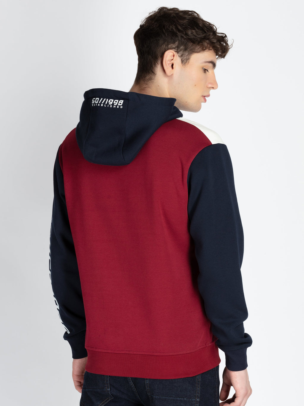 Men's Mix & Match Hooded Sweatshirt