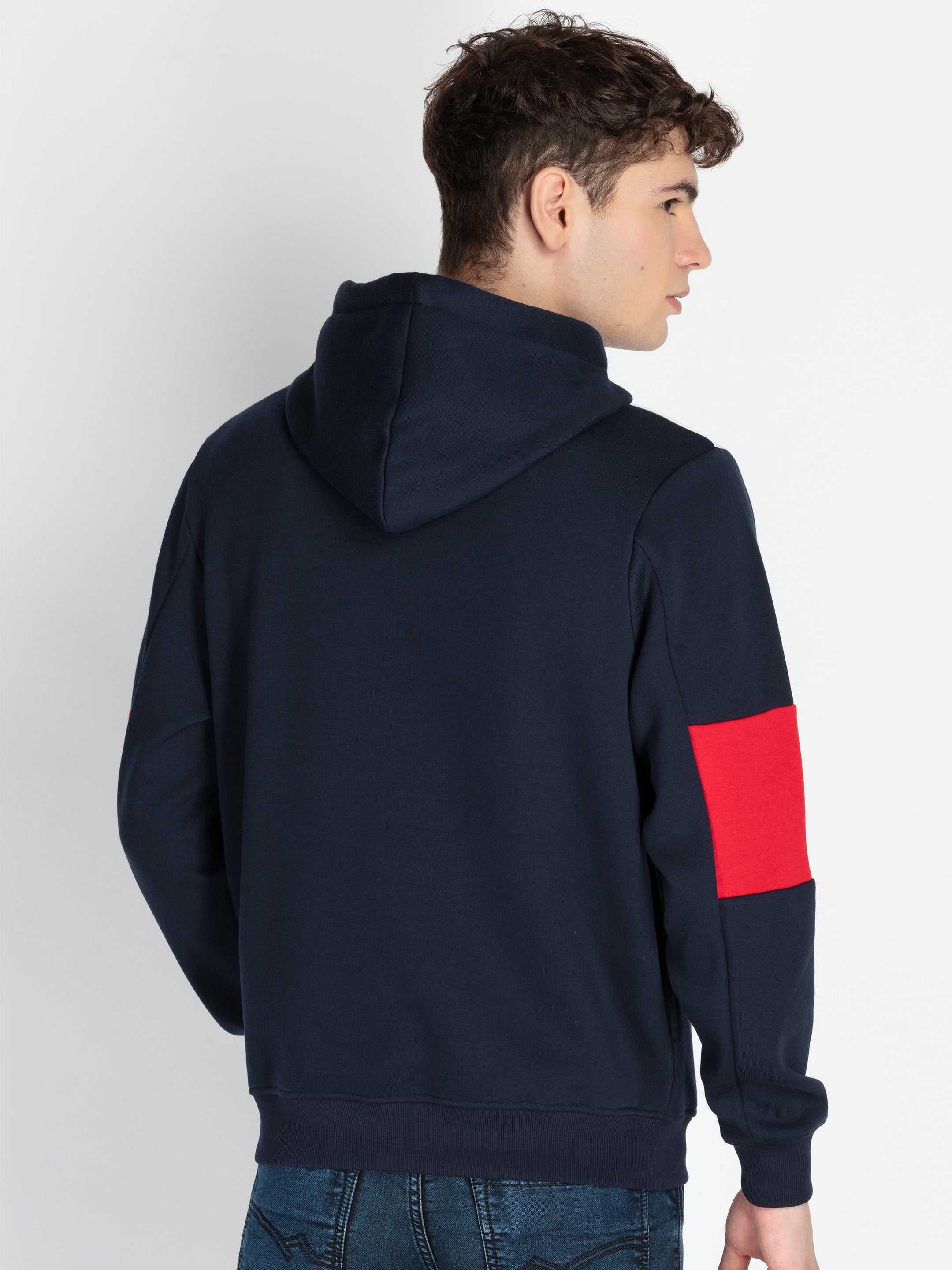 Mens Mix & Match Hooded Sweatshirt
