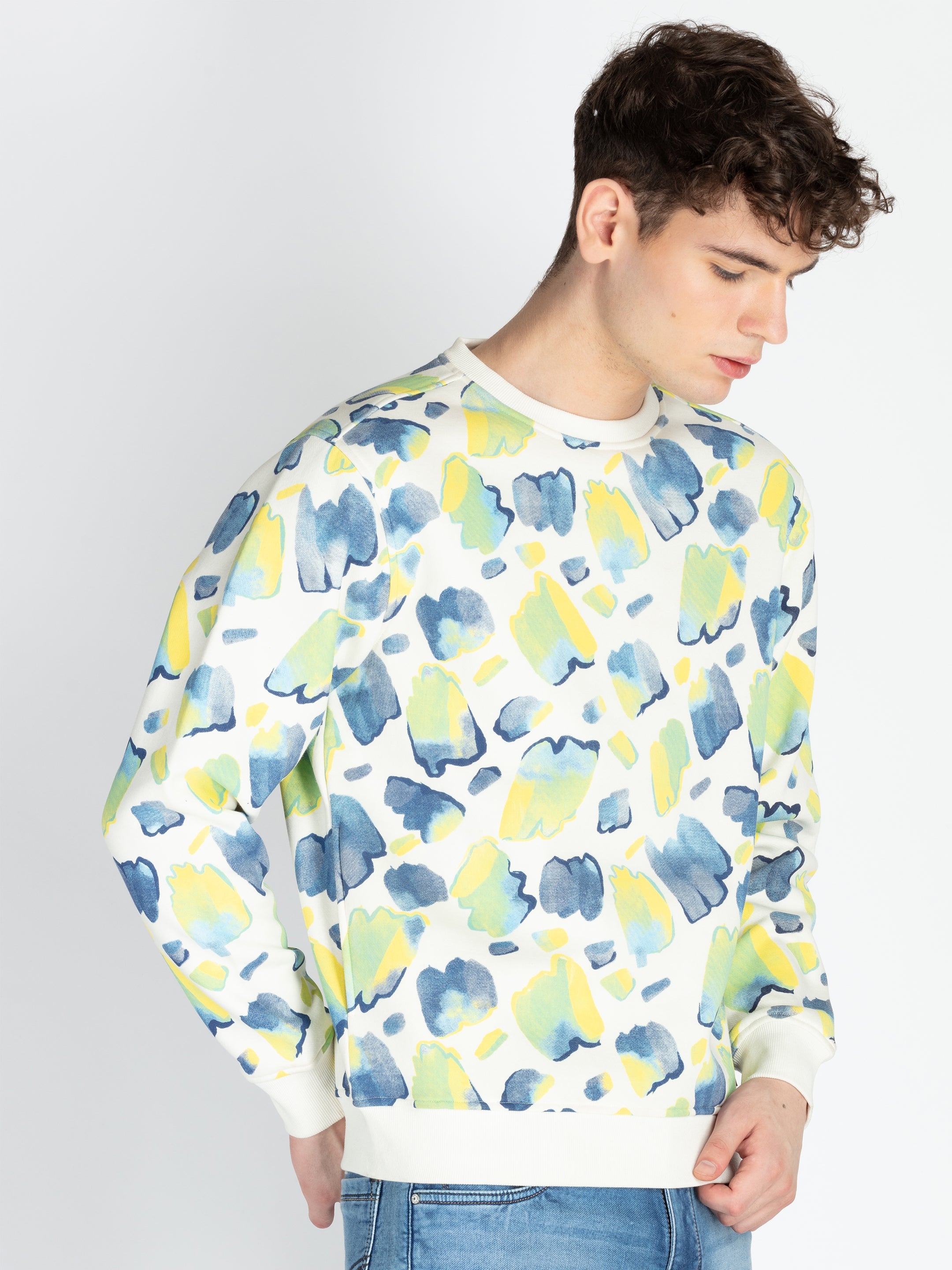 Mens All Over Printed Sweatshirt Secondary image