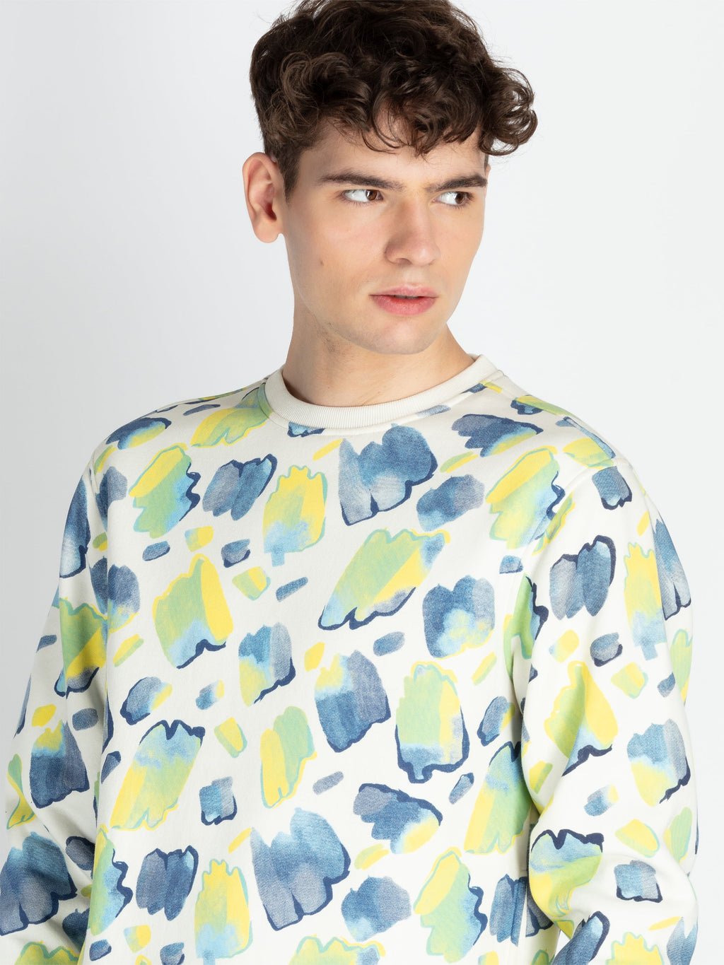 Mens All Over Printed Sweatshirt