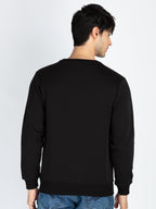 Mens Printed Round Neck Full Sleeve Sweatshirt