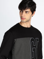 Mens Printed Round Neck Full Sleeve Sweatshirt
