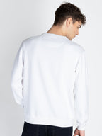 Mens Solid Round Neck Sweatshirt