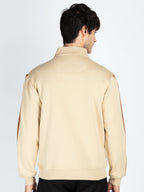 Mens Printed High Neck Full Sleeve Sweatshirt