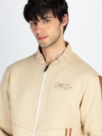 Mens Printed High Neck Full Sleeve Sweatshirt