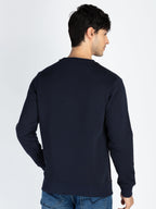 Mens Printed Round Neck Full Sleeve Sweatshirt
