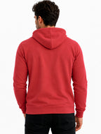 Trendy Chest Typography Print Hoodie