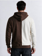 Men’s Cotton Blend Full Sleeves Printed Hooded Sweatshirt