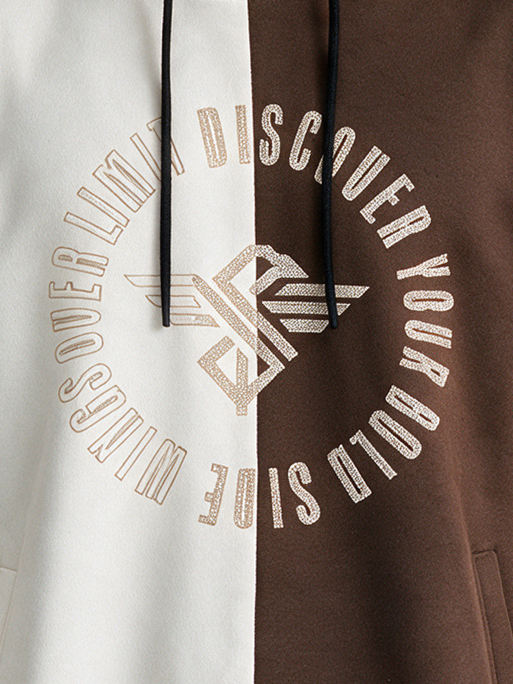 Men’s Cotton Blend Full Sleeves Printed Hooded Sweatshirt