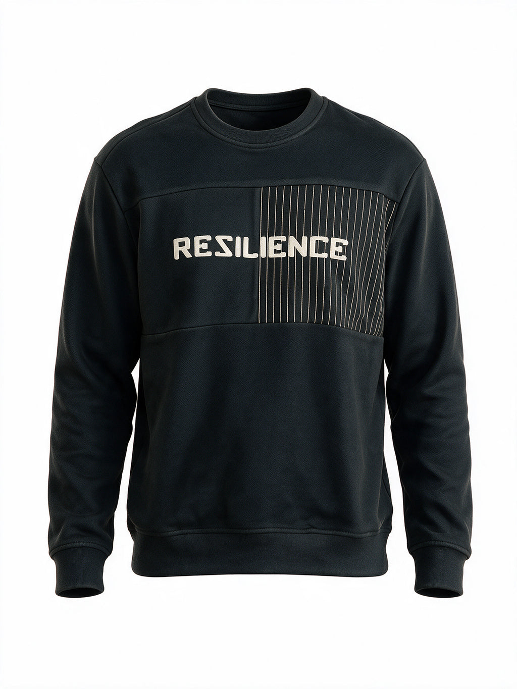 Men’s Cotton Blend Solid Round Neck Regular Fit Sweatshirt