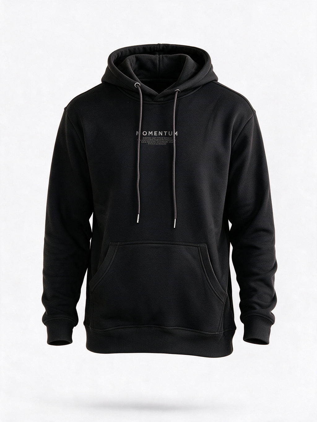 Men's Regular Fit Blended Long Sleeves Hooded Sweatshirt
