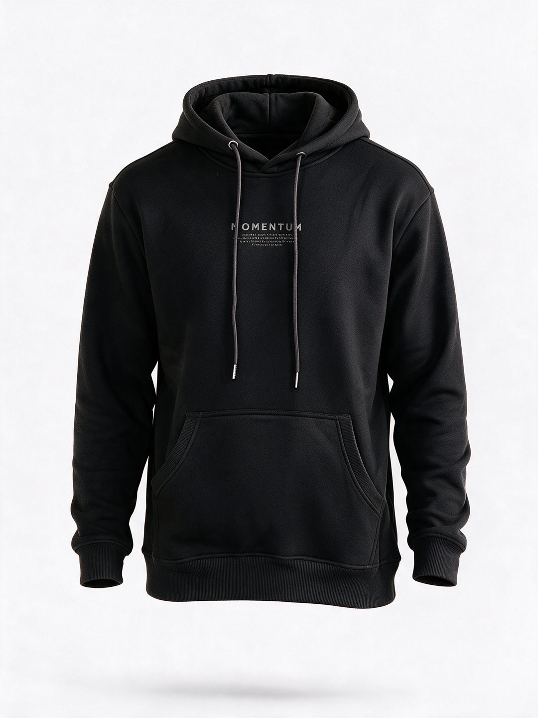 Men's Regular Fit Blended Long Sleeves Hooded Sweatshirt