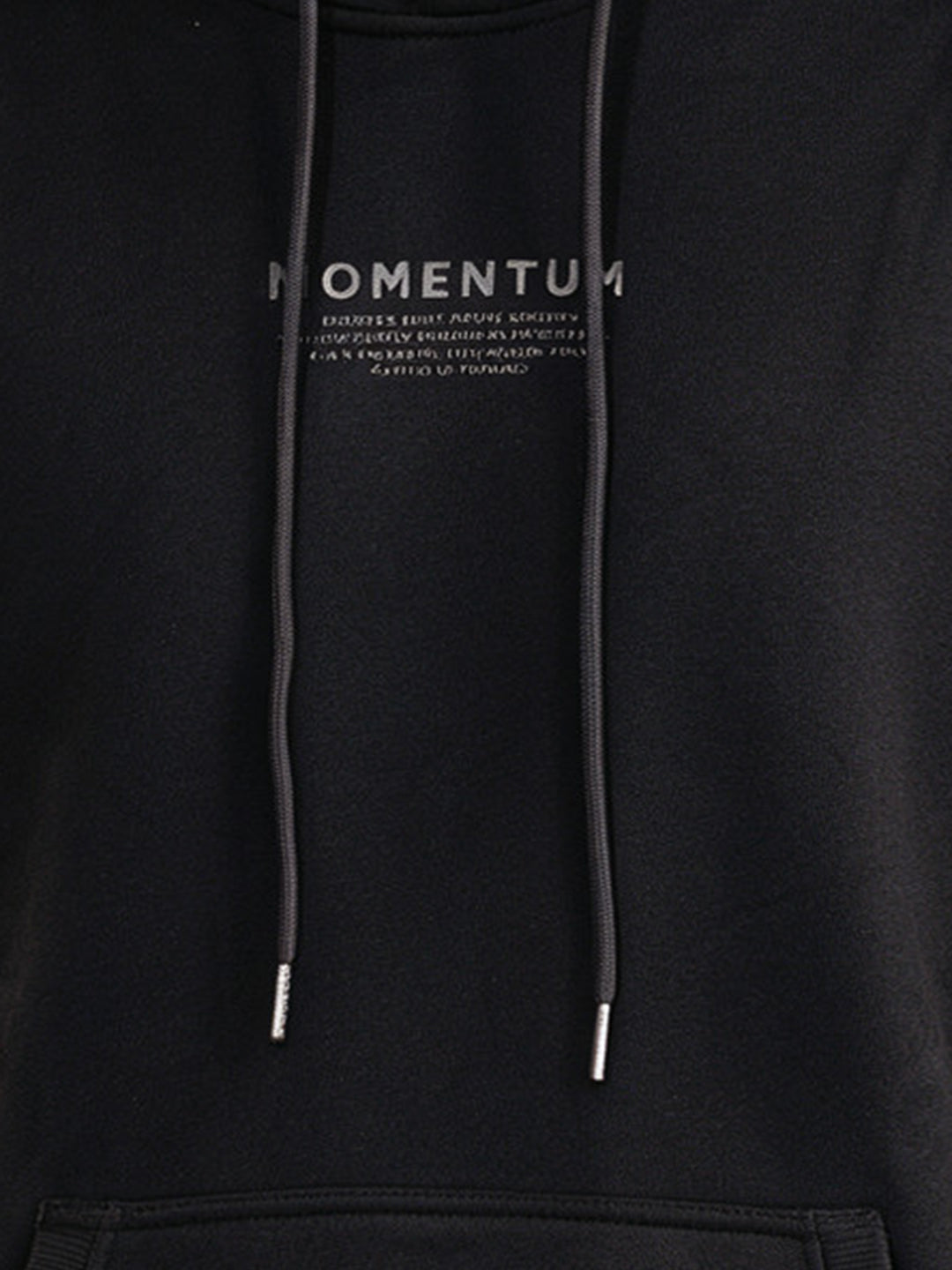 Men's Regular Fit Blended Long Sleeves Hooded Sweatshirt