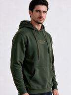 Men's Blended Hooded Regular Fit Sweatshirt