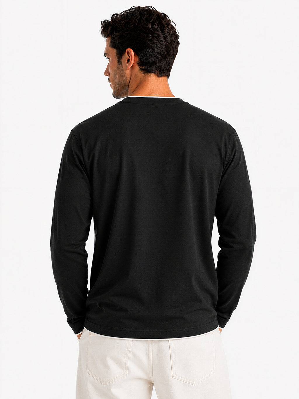 Essential Henley Neck T-shirt