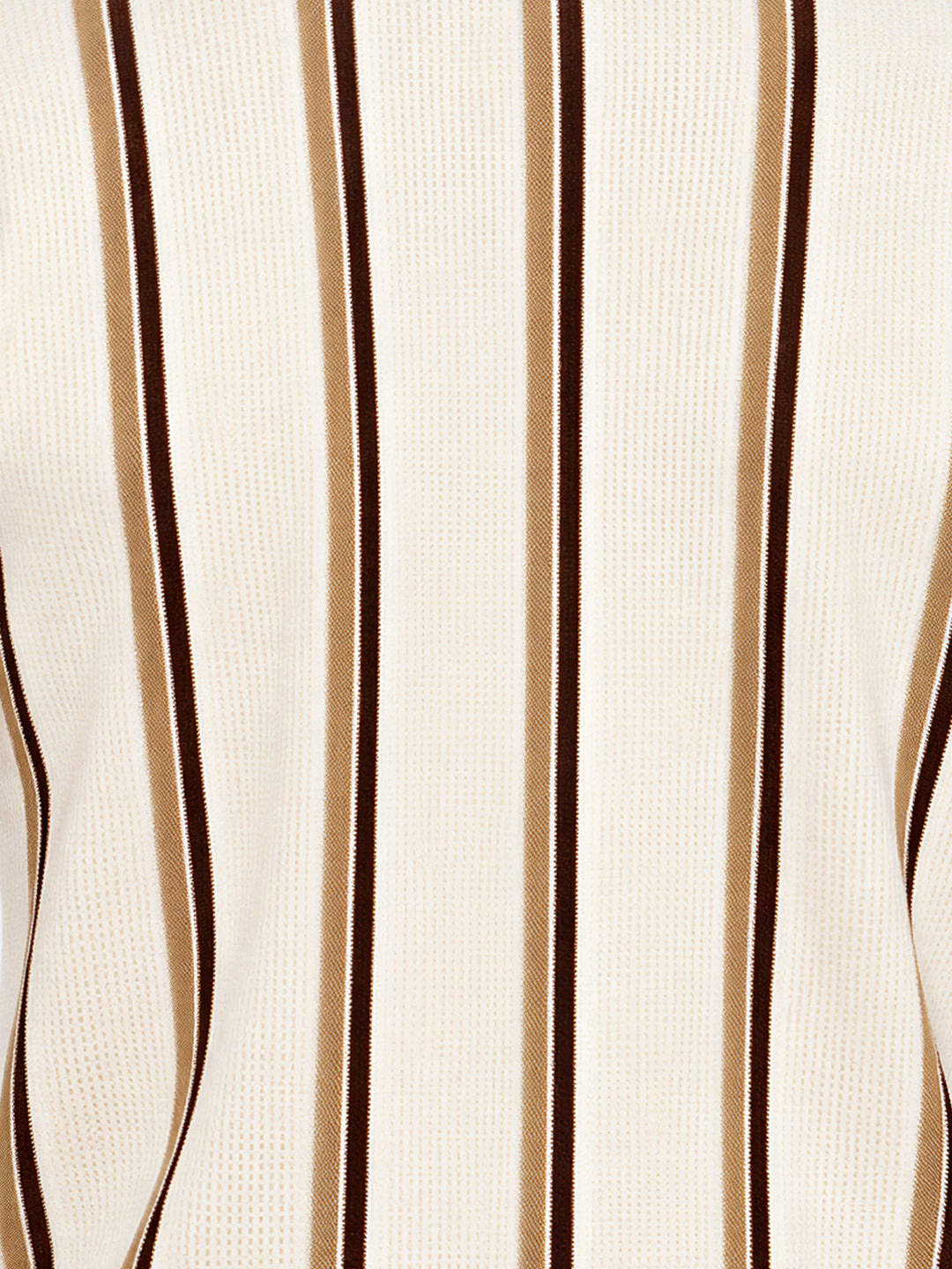Striped Round Neck Regular Fit Tshirt