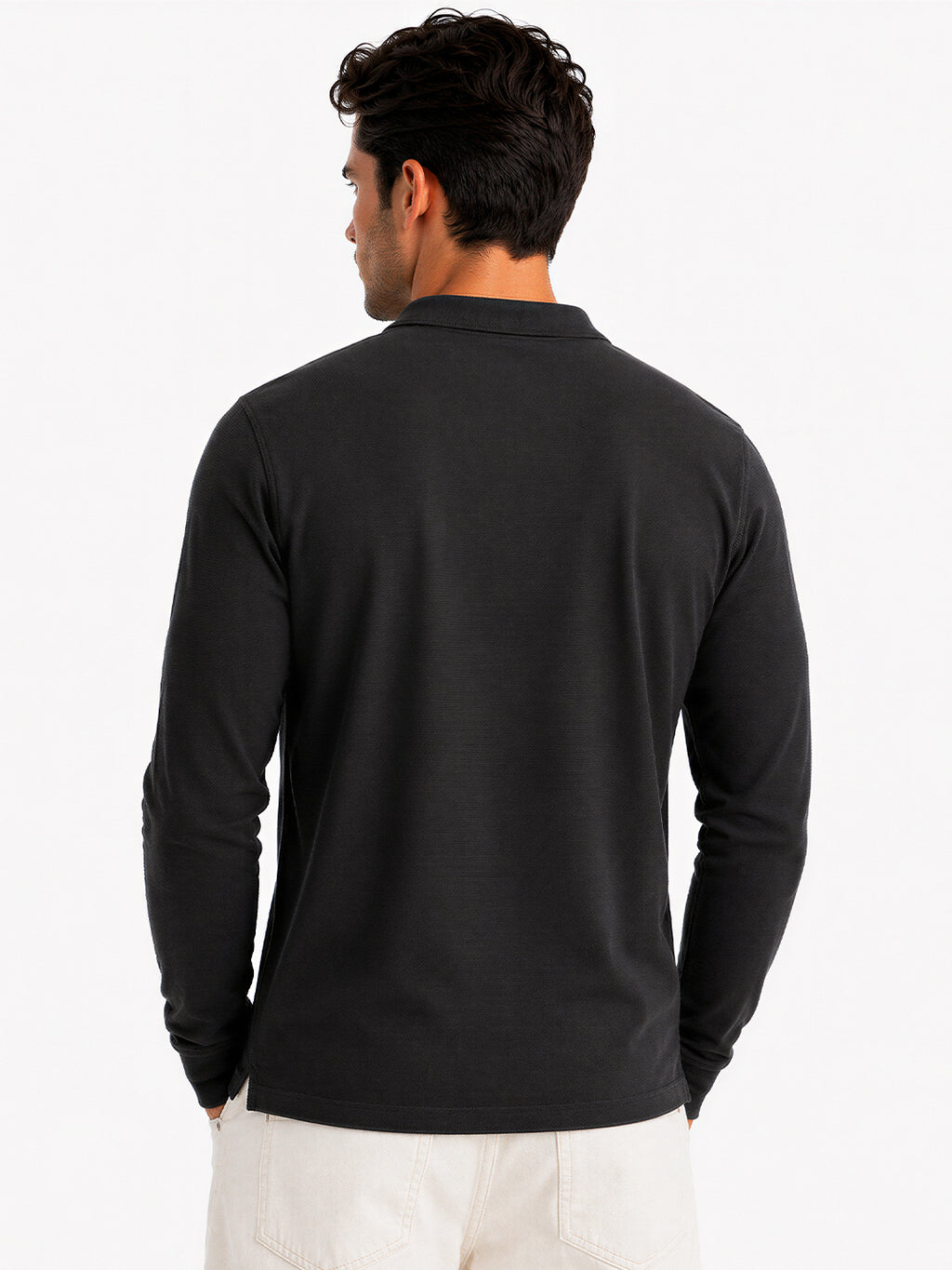 Solid Regular Fit Polo T-shirt