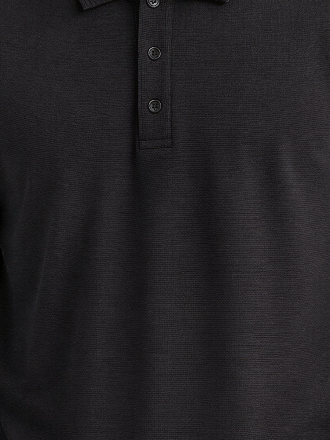 Solid Regular Fit Polo T-shirt