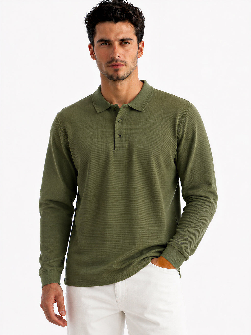 Solid Regular Fit Polo T-shirt
