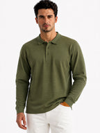 Solid Regular Fit Polo T-shirt