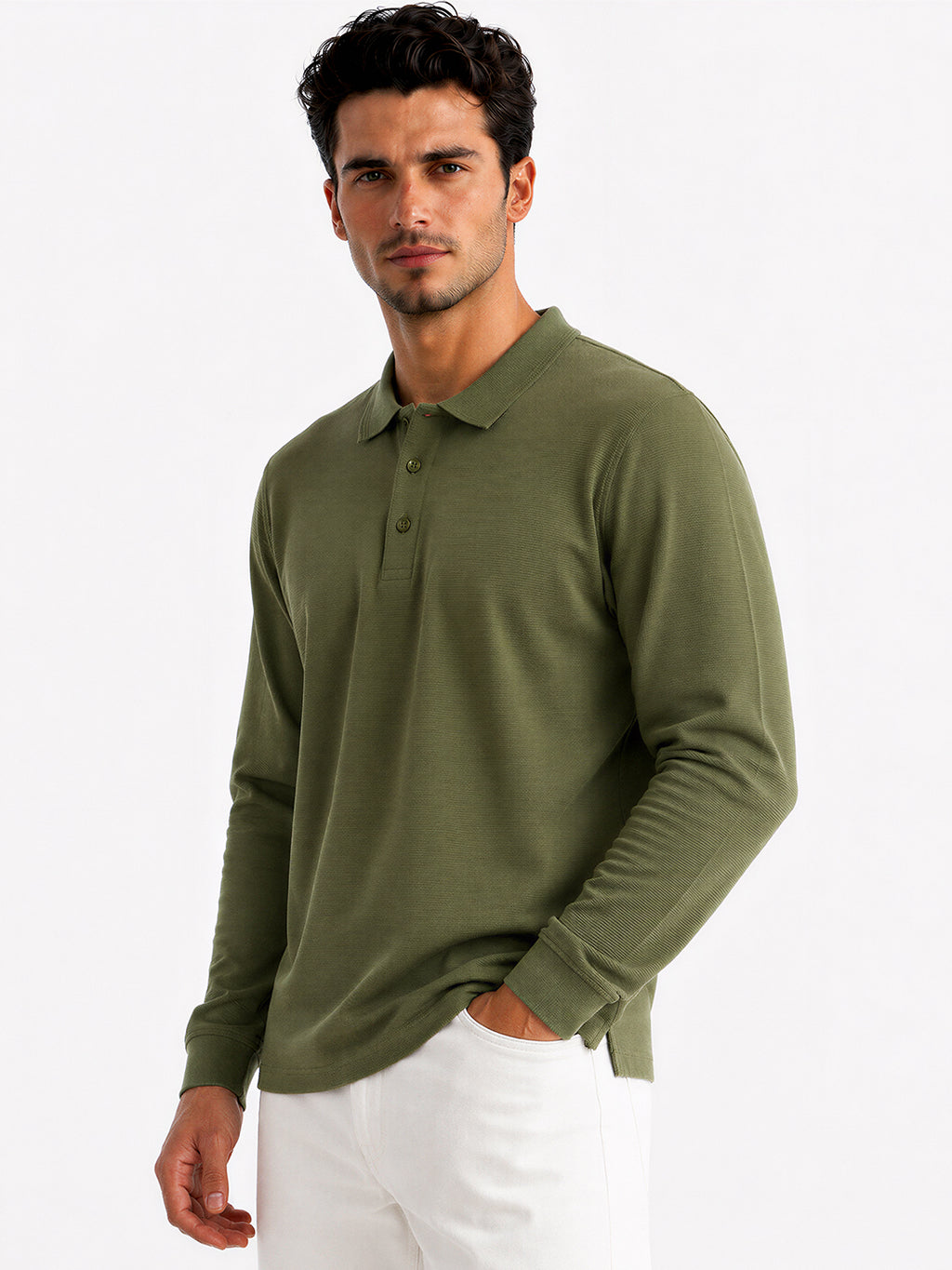 Solid Regular Fit Polo T-shirt