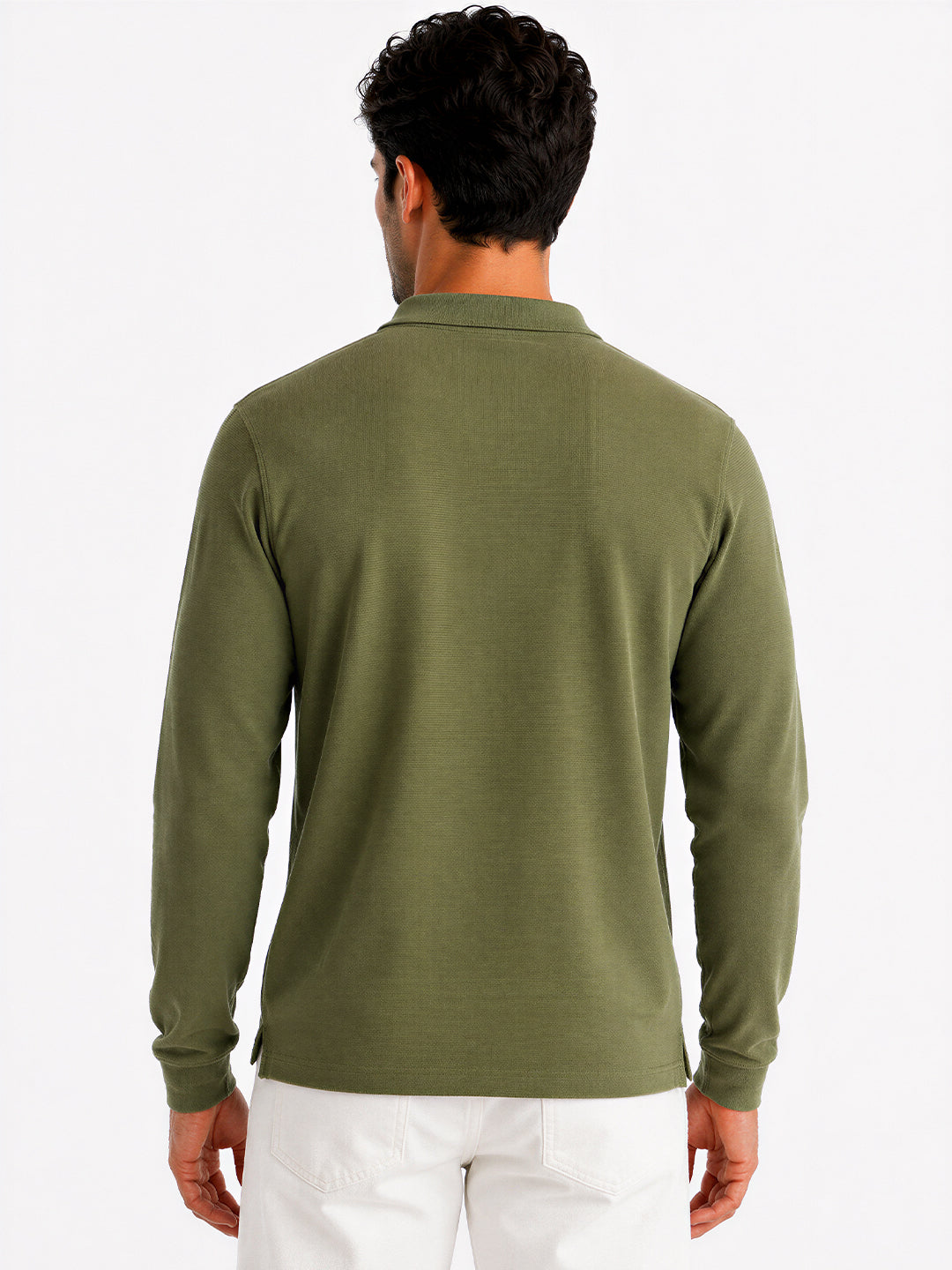Solid Regular Fit Polo T-shirt