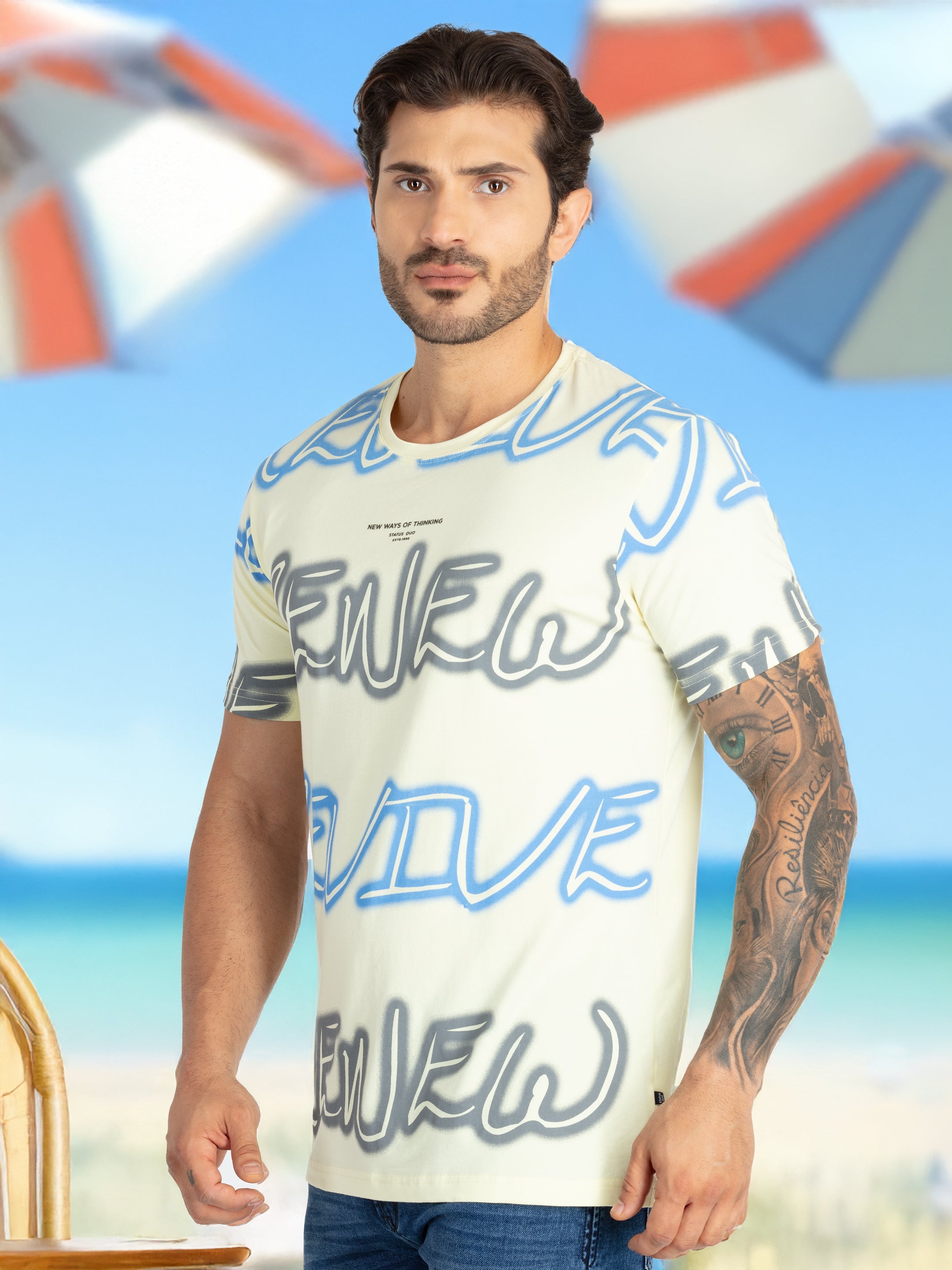 Status Quo |Men's Printed T-shirt - 3XL, 4XL, 5XL
