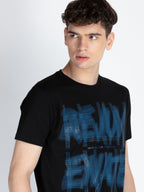 Mens Printed Round Neck T-Shirt