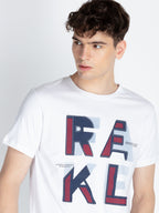 Mens Printed Round Neck T-Shirt