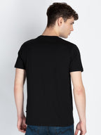 Mens Printed Round Neck T-Shirt