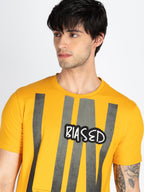 Mens Printed Round Neck T-Shirt