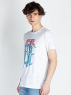 Mens All Over Printed Round Neck T-Shirt