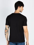 Mens Printed Round Neck T-Shirt