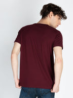 Mens All Over Printed Round Neck T-Shirt