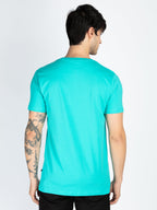 Mens Printed Round Neck T-Shirt