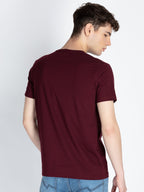 Mens Printed Round Neck T-Shirt