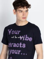 Mens Printed Round Neck T-Shirt