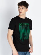 Mens Printed Round Neck T-Shirt