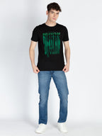 Mens Printed Round Neck T-Shirt