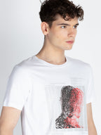 Mens Printed Round Neck T-Shirt