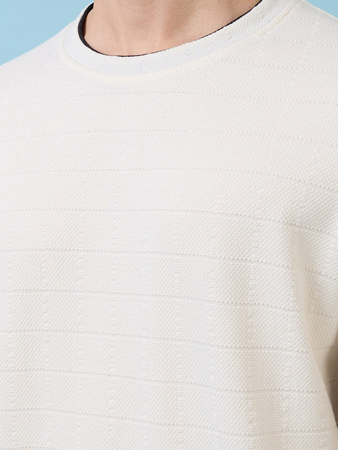 Mens Solid Round Neck Half Sleeves T-shirts