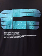 Status Quo Men's Printed Round Neck Half Sleeves Regular Fit T-shirt
