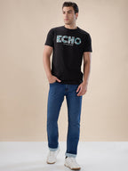 Echo Black Script T-Shirt