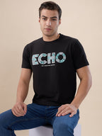 Echo Black Script T-Shirt
